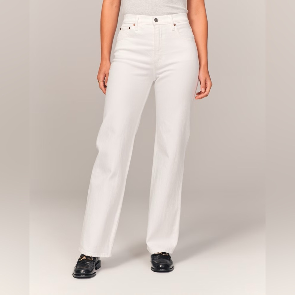 ABERCROMBIE 90s STRAIGHT JEANS